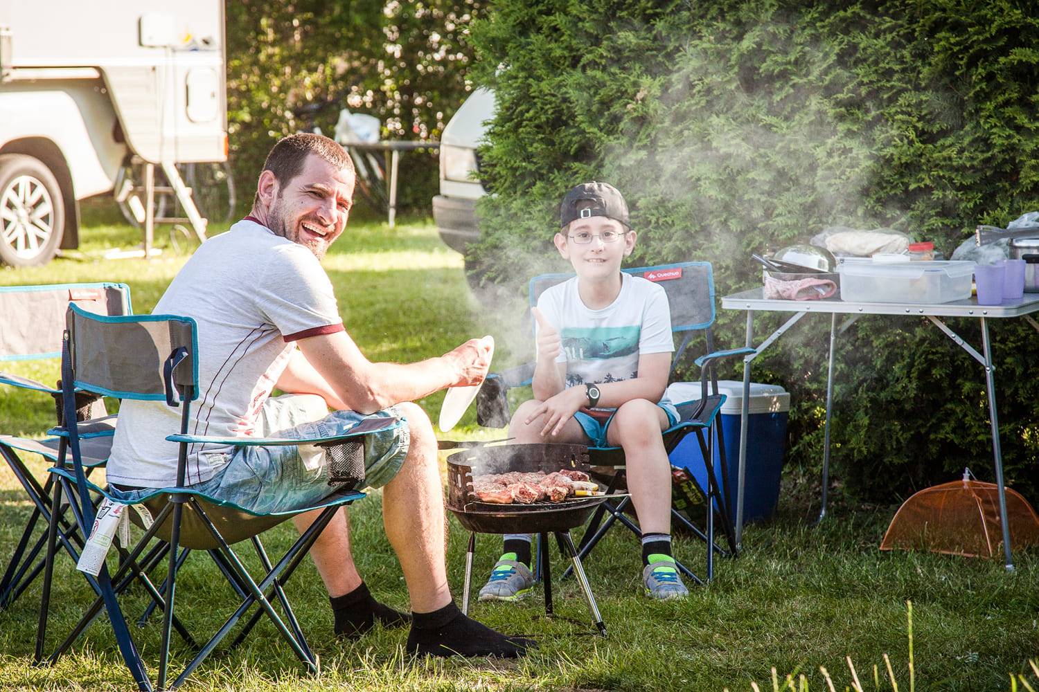 Umweltschonend grillen macht den echten Grillmeister - auch beim Camping